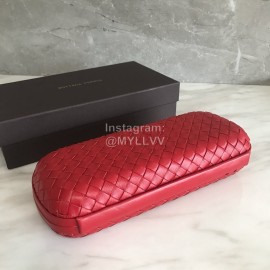 Bottega Veneta Fashionable Sheepskin Woven Hand Bag For Women Red