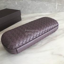 Bottega Veneta Fashionable Sheepskin Woven Hand Bag For Women Purple