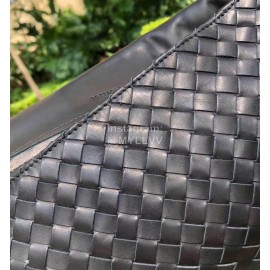 Bottega Veneta New Simple Woven Cowhide Crossbody Bag For Men 161314