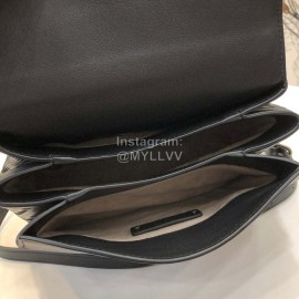 Bottega Veneta Fashion Napa Leather Woven Handbag Messenger Bag Black