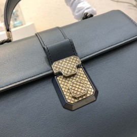 Bottega Veneta Fashion Napa Leather Woven Handbag Messenger Bag Blue