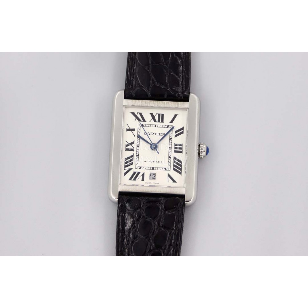 Cartier Tw Factory Square Dial Mechanical Watch For Men