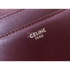 Celine Exquisite Satin Calfskin Messenger Bag For Women Purple 188013