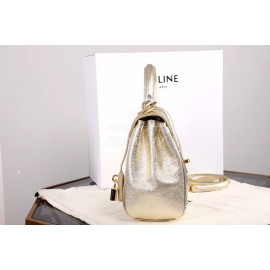 Celine Fashion Litchi Cowhide Handbag Messenger Bag For Women 187374
