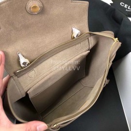 Celine Fashion New Palm Pattern Messenger Bag Brown 175520