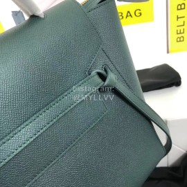 Celine Fashion New Palm Pattern Messenger Bag Dark Green 175520