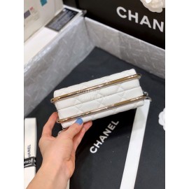 Chanel 2020 Limited Box Bag White As1732