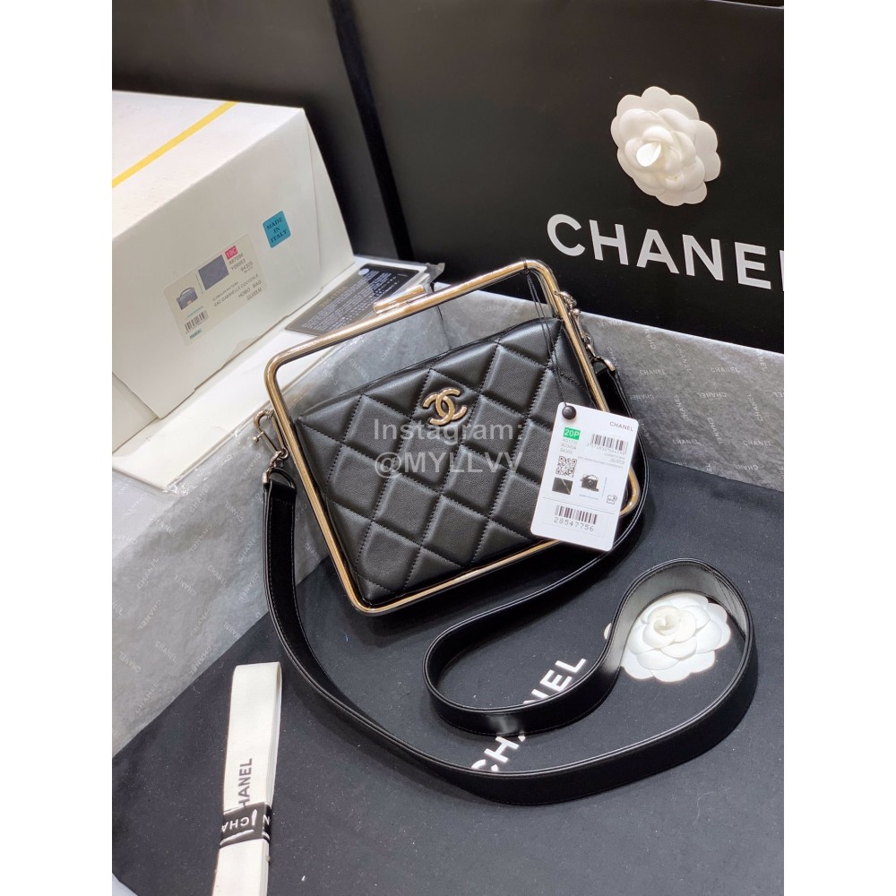 Chanel 2020 Limited Box Bag Black As1732