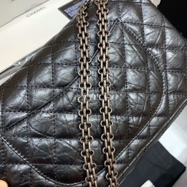 Chanel 2.55 Ancient Silver Chain Bag Small