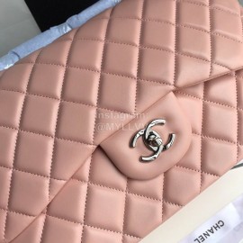 Chanel  Classic CF Series Diamond Bag French Original Sheep Skin Pink