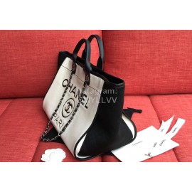 Chanel Autumn Winter New Large Shopping Bag White