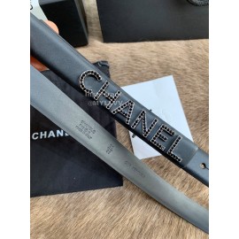 Chanel Letter Calf Leather 20mm Belts For Women 