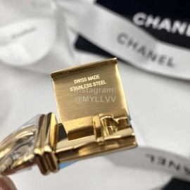 Chanel Premiere Series New Square Dial Chain Strap Watch White