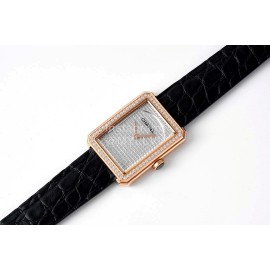 Chanel Boyfriend Serie Square Diamond Dial Watch