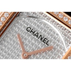 Chanel Boyfriend Serie Square Diamond Dial Watch
