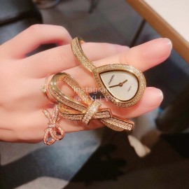 Chanel Ruban Premium Jewelry Collection Bow Bracelet Watch