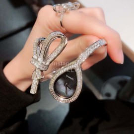 Chanel Fashion Ruban Premium Jewelry Collection Bow Bracelet Watch