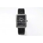 Chanel Boy·Friend 316 Fine Steel Case Black Watch