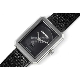 Chanel Boy·Friend 316 Fine Steel Case Black Watch