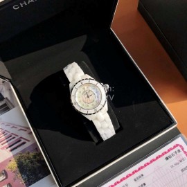 Chanel J12 Fashion Diamond Time Scale Waterproof 200m Watch