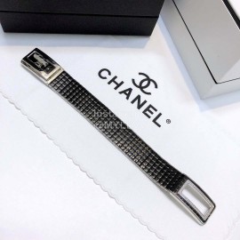 Chanel Code Coco Fashion Plaid Strap Diamond Watch