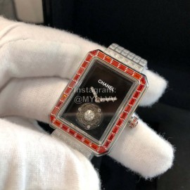 Chanel Premiere Series Black Square Dial Watch