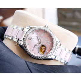 Chanel 316 Refined Steel Diamond Luminous Watch White