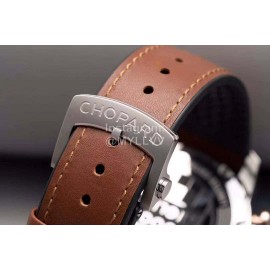 Chopard Brown Rubber Leather Strap 44mm Dial Multifunctional Watch
