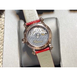 Chopard Blingbling 36mm Dial Watch For Women Red