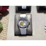Chopard Blingbling 36mm Dial White Strap Watch For Women