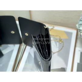 Dior 30 Montaigne Montaigne Chain Bag Black