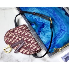 Dior Saddle Presbyopia Claret Waist Bag M9023