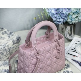 Dior Ultra-Matte Frosted Matte Chain Large Handbag Frosted Taro Purple