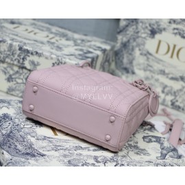 Dior Ultra-Matte Frosted Matte Chain Small Handbag Frosted Taro Purple