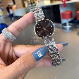 Dior Fashion Silver Strap Dial Diameter 28mm Watch For Women