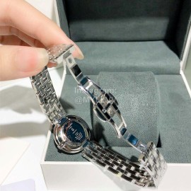 Dior Sapphire Glass Dial Diameter 27mm Silver Strap Watch For Women 