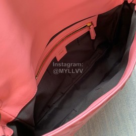 Fendi Fashion Large Flip Messenger Bag For Women Pink