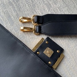 Fendi Fashion Large Flip Messenger Bag For Women Black