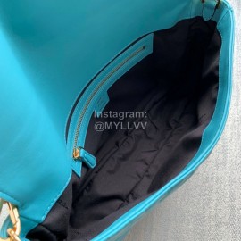 Fendi Fashion Large Flip Messenger Bag For Women Blue