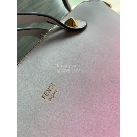 Fendi Fashion Gradient Soft Sheepskin Handbag