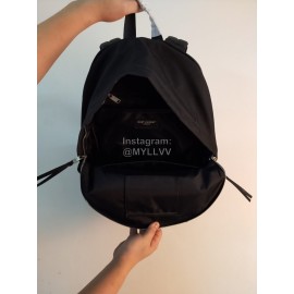Givenchy Saintlaurent Delave Shark Head Canvas Backpack