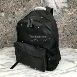 Givenchy Star Pattern Fashion Leather Backpack Black
