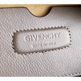 Givenchy Antigona Nano Letter Sheepskin Handbag Shoulder Bag Taro Purple 9981-4
