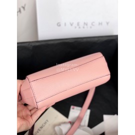 Givenchy Antigona Nano Letter Sheepskin Handbag Shoulder Bag Pink 9981-4