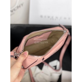 Givenchy Antigona Nano Letter Sheepskin Handbag Shoulder Bag Pink 9981-4