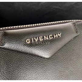 Givenchy Antigona Nano Letter Sheepskin Handbag Shoulder Bag Black 9981-4