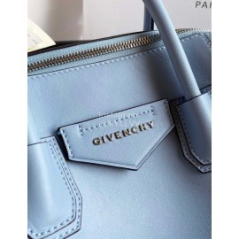 Givenchy Antigona Soft Leather Small Handbag Sky Blue 0270-1