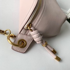 Givenchy Whip Fashion Leather Chain Belt Bag Nude Pink
