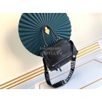 Givenchy Pandora Letter Print Pandora Box Small Shoulder Bag Black 550600