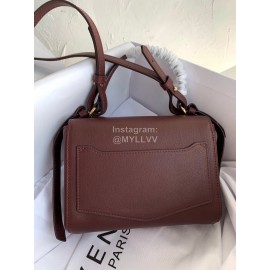 Givenchy Eden Mini Hand Stitched Small Shoulder Bag Brown